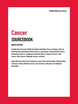 cover image of Cancer Sourcebook